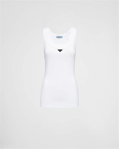 prada sport top|prada sleeveless top.